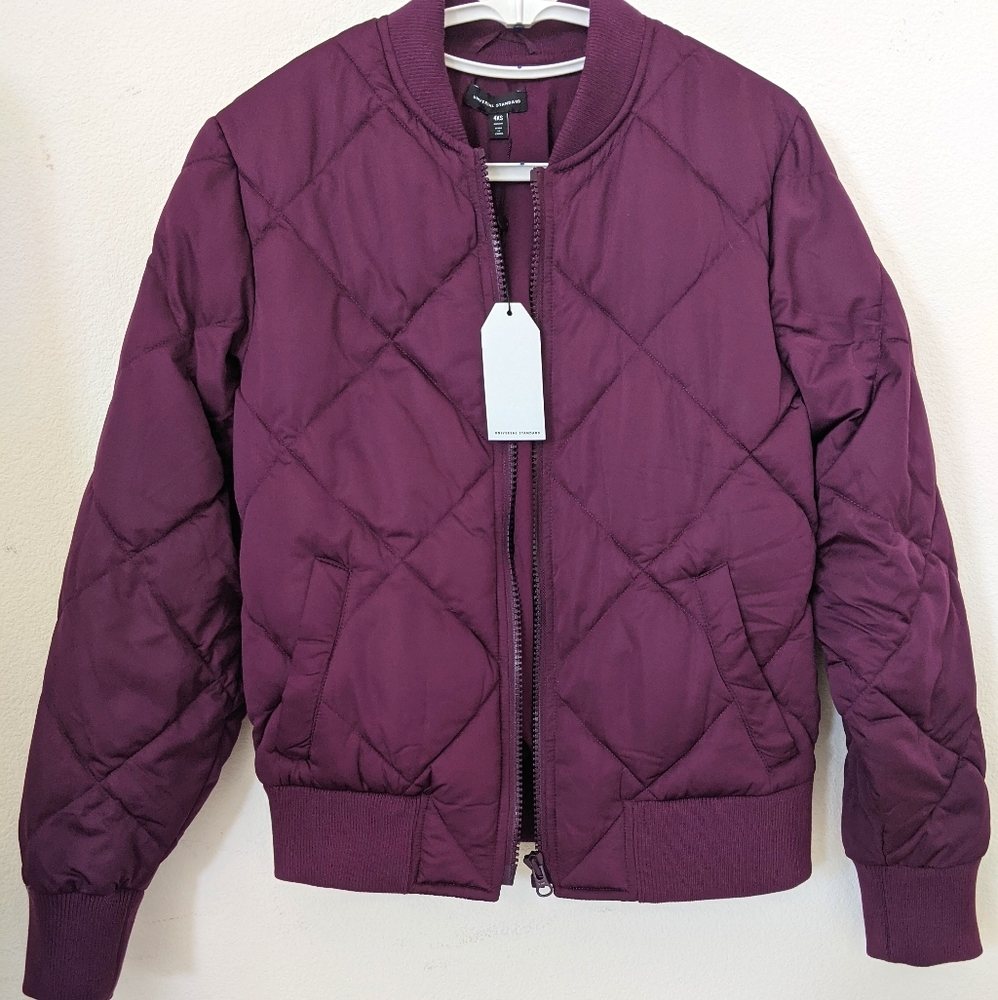 Universal Standard Sophia Puffer Bomber - Picture 1 of 3